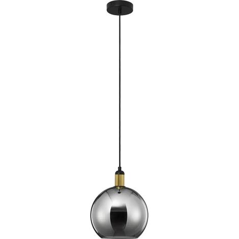 [NEUWERTIG] B-Ware Nova Luce Pendelleuchte Hängeleuchte Mirro E27 Led Gold Dimmbar 180x25 Cm Lampe