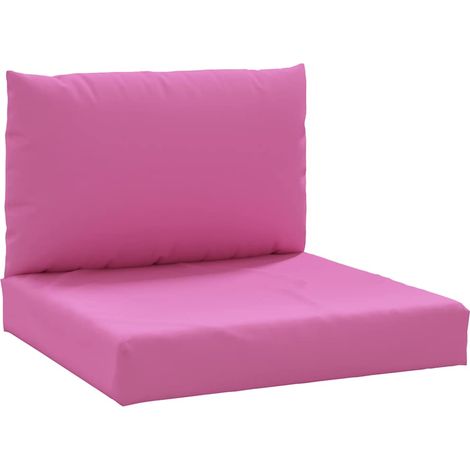 Maison Exclusive - Palettenkissen 2 Stk. Rosa Oxford-Gewebe