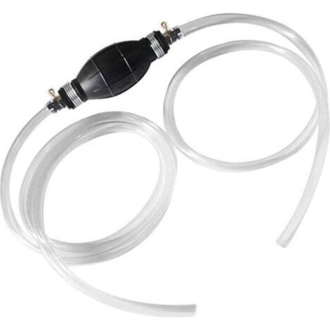 Pompe à essence manuelle - Pompe à eau et liquide - Pompe à eau - Pompe à eau manuelle universelle pour essence, huile, diesel, avec un total de 2 m de tuyau (1/5)