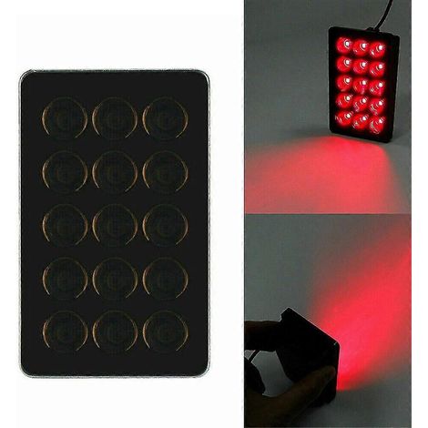 Feu stop arrière stroboscopique à 15 LED style F1 (1/5)