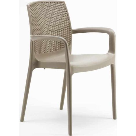 18er Set Stühle Küchenstuhl Esstischstuhl Esszimmerstuhl Boheme Grand Soleil - Beige