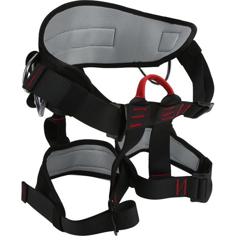 Harnais de sécurité escalade demi-corps ceinture taille pour grimpe, travail en hauteur support lombaire (1/5)