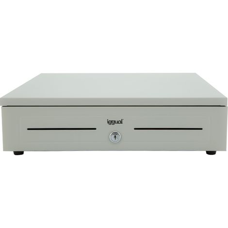 Iggual Eisen-3w 42cm 5+8 Kassenschublade weiß