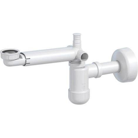 Sifone per lavabo Ravak, plastica, bianco (X01612)