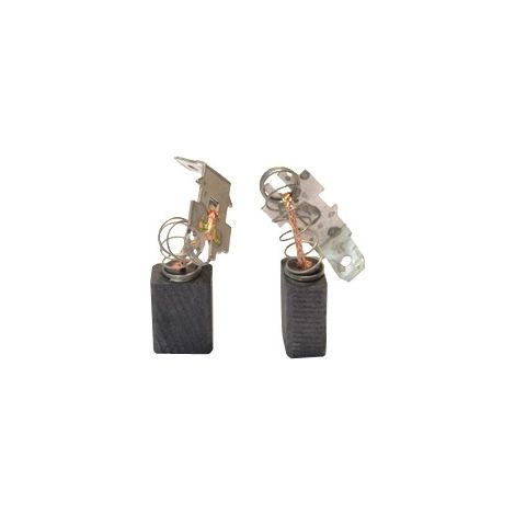 Jeu De 2 Charbons Adaptable Pour Makita. Dimensions: 6 X 9 X 12mm.