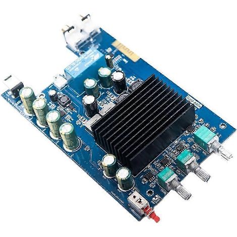 Carte d'amplificateur de puissance numérique pour subwoofer HIFI TPA3255 Classe D 600 W, fréquence basse réglable, alimentation CC 19 V-5 FDQ (1/5)