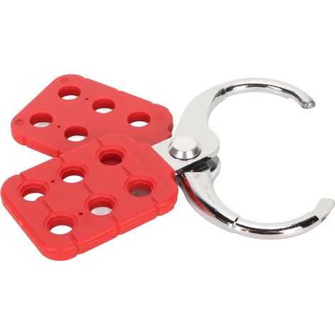 Loquet de verrouillage à 6 trous en alliage d'aluminium, cadenas de sécurité industriel résistant aux étincelles, loquet d'étiquetage
