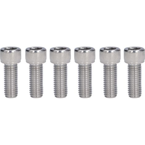 M12x30 Innensechskantschrauben DIN 912, Packung mit 20 Stück, Edelstahl A2-70, Grobgewindesteigung 1,75 mm, hochbelastbare Sechskantschrauben mit Außengewinde. (1/5)