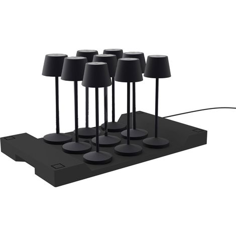 9 Lámparas de Mesa con Bandeja de Carga H25CM EMILY (1/5)