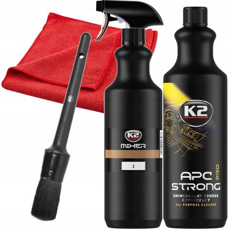 K2 PRO APC 1L líquido potente para lavar el coche, limpiar la tapicería y las llantas. (1/5)