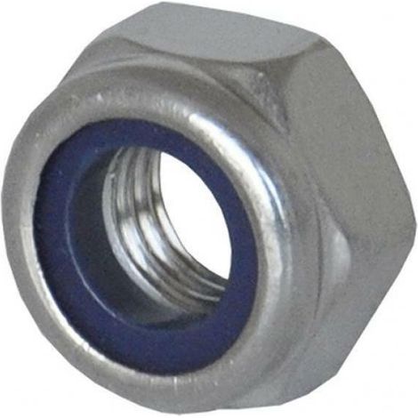 DADO ESAGONALE AUTOBLOCCANTE INOX A2 M 8 SPINELLI SRL 5 C% (1/5)
