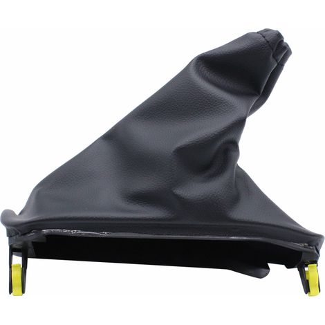 Pomo de palanca de cambios, funda de palanca de cambios y cubierta del freno de mano de cuero negro de repuesto para Ford Falcon FG FG-X 2008-2018. (1/5)