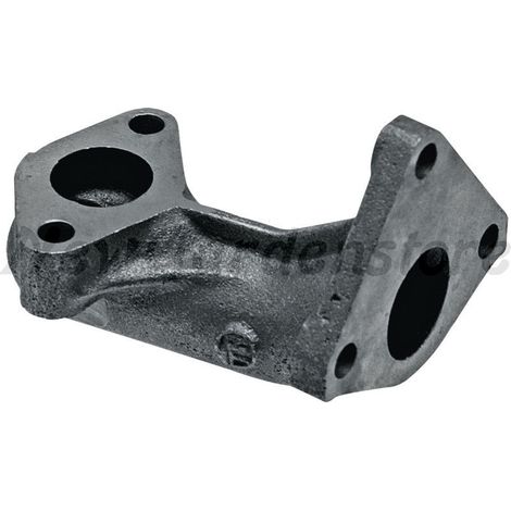 Colector silenciador para tractor de césped compatible con HONDA 18330-ZE2-W00