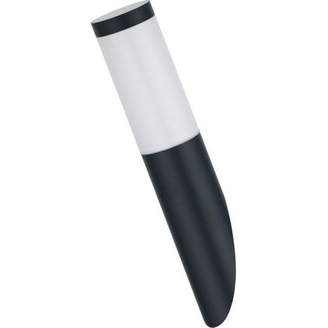 Schlichte LED-Gartenwandleuchte aus Edelstahl, modern, einfach, für den Außenbereich, wasserdicht, rostfrei, für Gartenzäune (1/5)