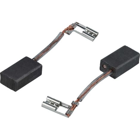 vhbw 2x Kohlebürste 8 x 12,5 x 21 mm kompatibel mit Fein MSf 666 Winkelschleifer, Bohrmaschine