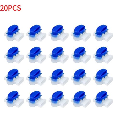 (20 pièces) Connecteurs de câble pour tondeuse robotisée, bornes électriques, serre-câbles 314 pour tondeuses Gardena/Husqvarna/Worx/Robomow (1/4)
