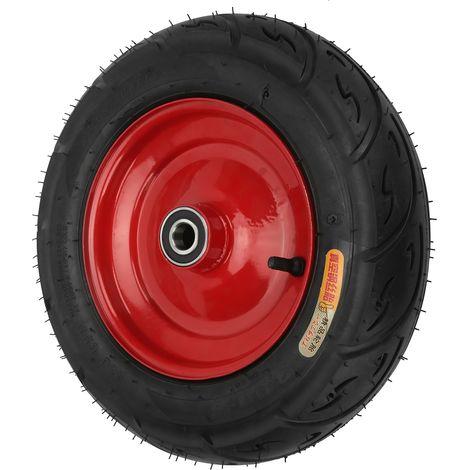 Pneu de rechange 13 pouces, tubeless, résistant à l'usure, à chambre à air, en acier, 20 mm, 300-8 (1/5)