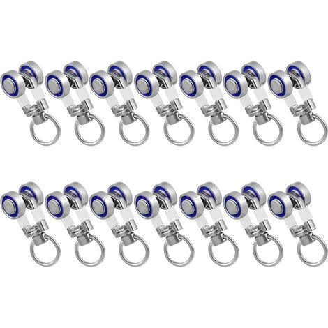 roulements rideaux pour tringle de plafond roulettes (1/5)