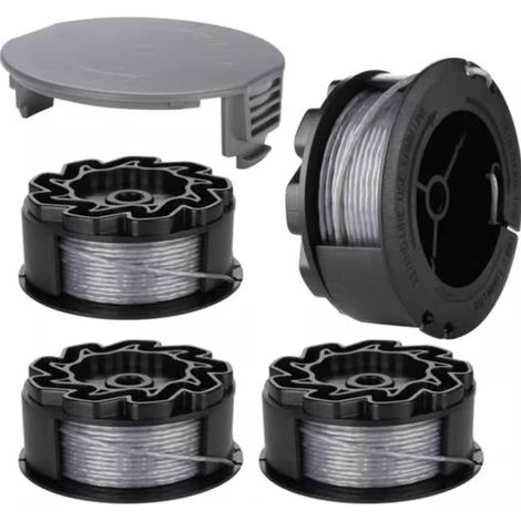 Bobine de fil pour coupe-bordures BOSCH UniversalGrassCut 18 18-26 18-260 F016800570 avec capuchon (4 pièces) (1/5)