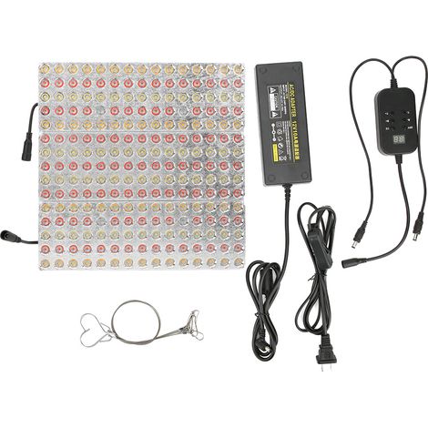 Lampe de culture LED 1000W 225 diodes pour serre et semis, lumière de croissance, prise US 110‑240V (1/5)