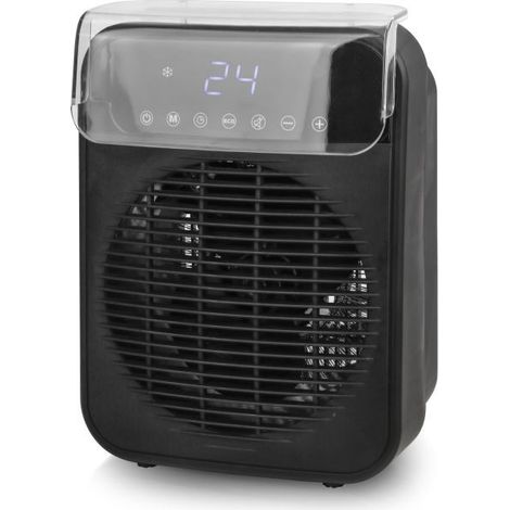 Emerio Badschnellheizer FH-215085 2000W, 2 Heizstufen schwarz Timer Heizgeräte (1/3)