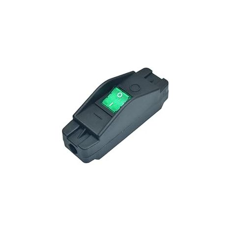 IP65 Wasserdichter schwarzer verdrahteter Druckknopfschalter Ein/Aus 30A 220V grüne Taste (1/4)