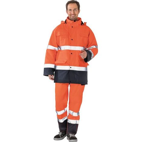 Parka de signalisation taille XXL orange/marine (1/4)