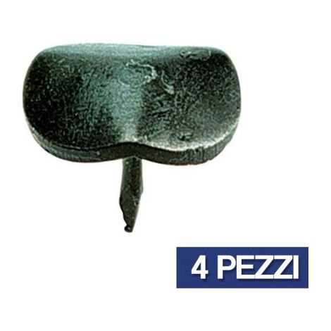 CHIODO ORNAMENTALE ACCIAIO 1 PUNTA D. 22 MM 37539/4 (1/2)