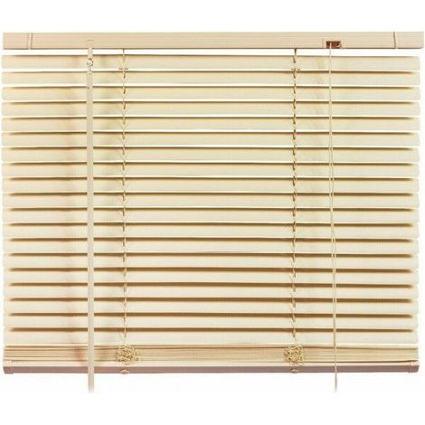 Rideau vénitien pour la crème de fenêtre en PVC 60x160 cm