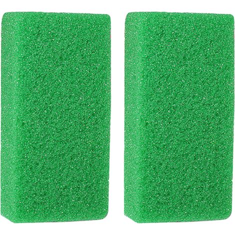 Outil de pédicure exfoliant, éponge ponceuse pour les pieds, dissolvant de callosités, 2 pièces