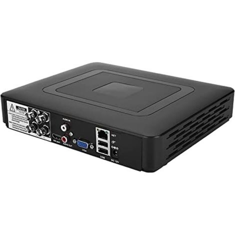 SABIR 4 Kanal Videorecorder 4 Kanal Sicherheit CCTV AHD/CVI/TVI/DVR/NVR 5 in 1 Kamera Echtzeit Videorecorder Home Surveillance Camera System Kit(EU) (1/5)