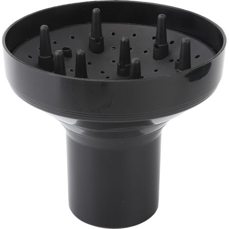 Diffuseur universel pour sèche-cheveux, adapté aux cheveux fins, épais, bouclés, ondulés et crépus, portable et léger. (1/5)