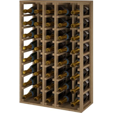 Godello 40 botellas hueco Magnum de pino teñido en roble (1/3)
