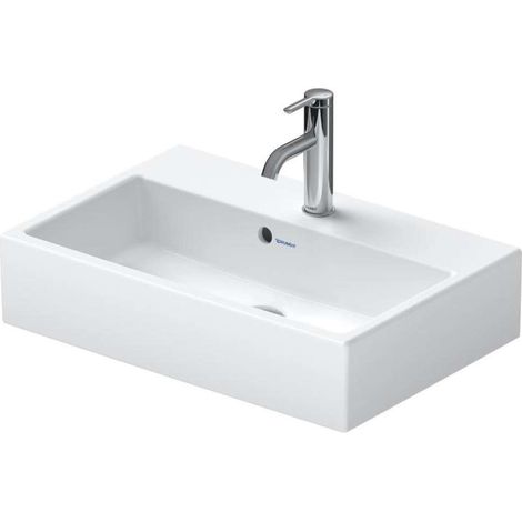 Duravit Vero Air - Lavabo 60x40 cm, con troppopieno, con foro per miscelatore, bianco 2368600000 (1/2)