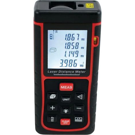 Lasermètre 40 M avec fonction Pythagore -