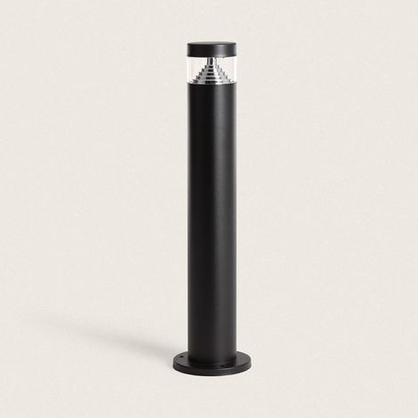 Baliza Exterior LED 5W Superficie Pie 50cm Inti Inox Negro 4000K Blanco Neutro