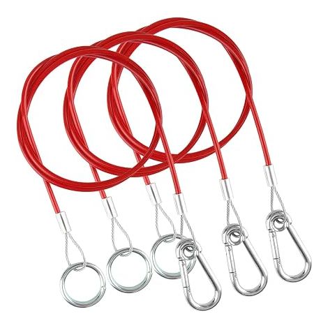 Câbles de Frein à Main Sécurité 1Mx4MM Accessoire Remorque (1/5)