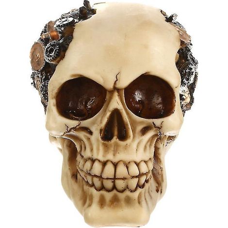1 Stück Totenkopf-Ornament als Halloween-Geschenk