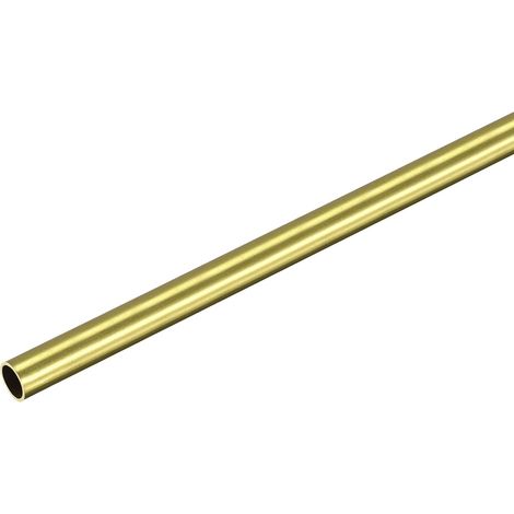 Brass Round Tube 7mm OD 0.5mm Wall Thickness 200mm Length Tube Pipe (1/5)