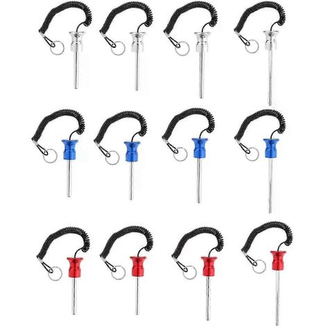 Goupille magnétique pour colonne de poids avec clé de sélection de corde de traction - Accessoires et pièces de rechange pour équipement de musculation et d'exercice - JXLGV (1/5)