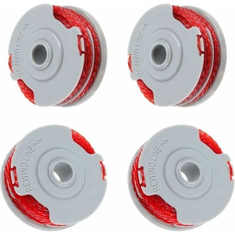 Bobine de fil de rechange pour débroussailleuse 1,5 mm – 10 m – ABS durable et nylon – Alimentation automatique – Lot de 4 pièces - FLY021 (1/4)