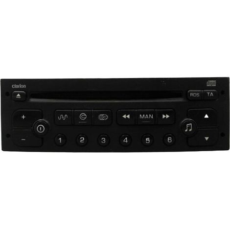 Autoradio PEUGEOT 206 1998-2009 [PRODUIT D'OCCASION]♻️6564wg