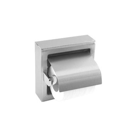 MEDICLINICS AI0310CS Portarollos con tapa Acero Mate - ref: AI0310CS (1/2)