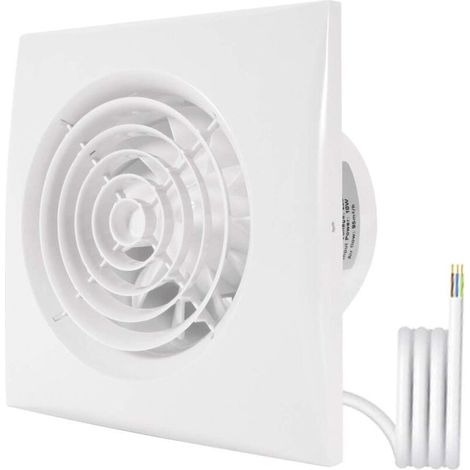Extracteur de salle de bain 100 mm - Ventilateur de plafond et de conduit mural (1/4)