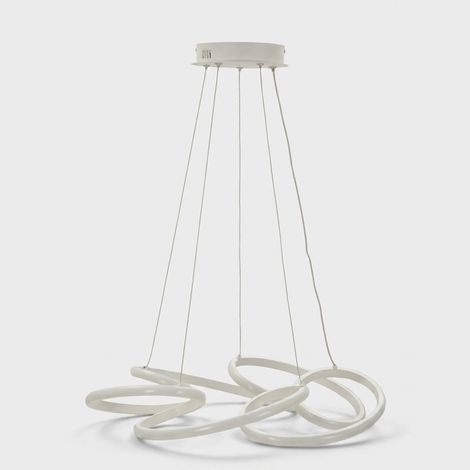 Moderner dimmbarer LED-Hängelampe Glovy - Weiß (1/4)