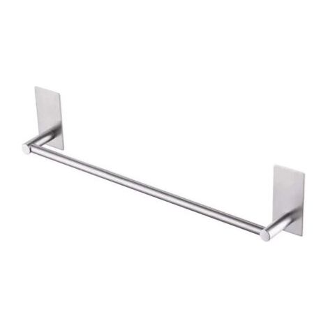 Porte Serviette Murale Adhesif Porte Serviette Salle de Bain en Acier Inoxydable 40cm Porte Serviette Auto-adhésif Porte Torchon, Serviette de Bain (1/3)