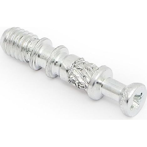 HERRAJES ALK tirante excentrica m6 7-32 zincado i24 , El tirante excéntrica M6 7-32 zincado I24 se usa en sistemas de unión para muebles desmontables. (1/2)