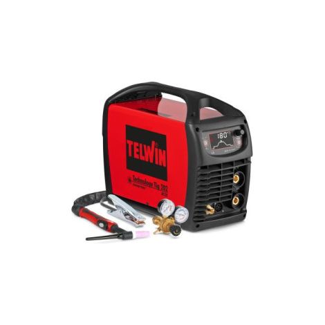 Soldadora inverter Technology TIG 202 AC/DC-HF/LIFT + Accesorios