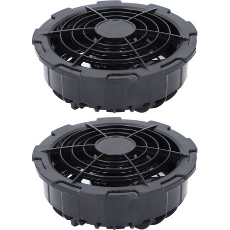 Lot de 2 ventilateurs de refroidissement pour vestes, 5 V, 0,6 A, alimentés par câble USB, moteur sans balais, pour vêtements, gilets et vêtements de travail. (1/5)