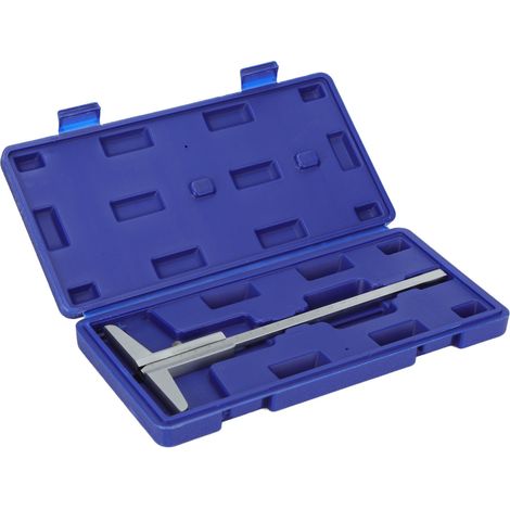 Depth gauge, high accuracy depth vernier caliper, step measuring ruler, 0-150mm depth measuring caliper (1/5)